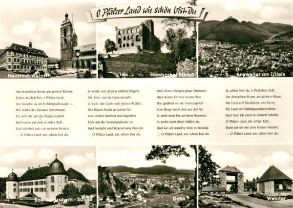 Neustadt Weinstrasse Hambacher Schloss Bad Bergzabern Annwei