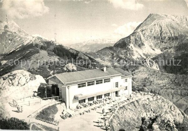 Berchtesgaden Jennerbahn-Bergstation Berggaststätten
