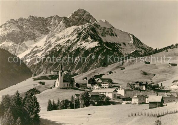 Mittelberg Kleinwalsertal Hirschegg Widderstein