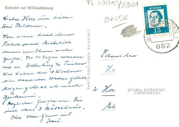 Eichstaett Oberbayern Willibaldsburg – Bild 2