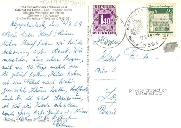 Kappelrodeck Fliegeraufnahme – Bild 2