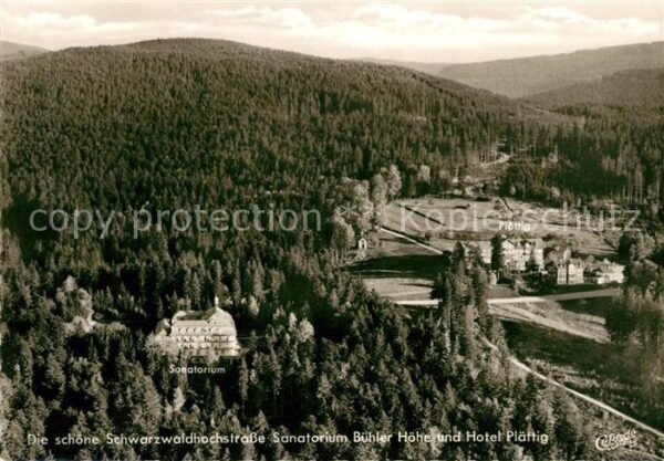 Buehl Baden Sanatorium Bühler Höhe Hotel Plättig Fl