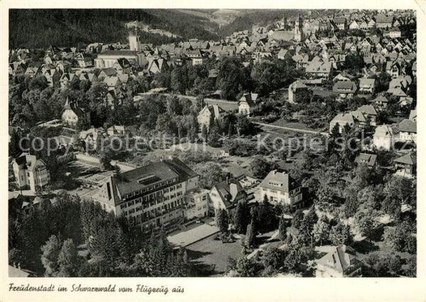 Freudenstadt Kurhaus St. Elisabeth Fliegeraufnahme