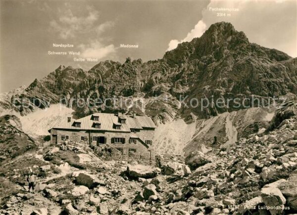 Immenstadt Allgaeu Prinz Luitpoldhaus Hochvogel Madonna