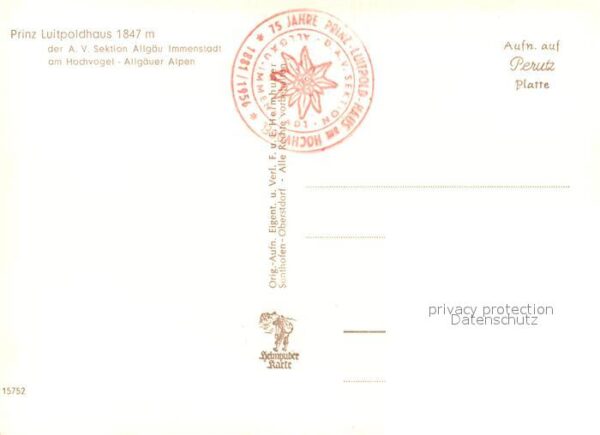 Immenstadt Allgaeu Prinz Luitpoldhaus Hochvogel Madonna – Bild 2