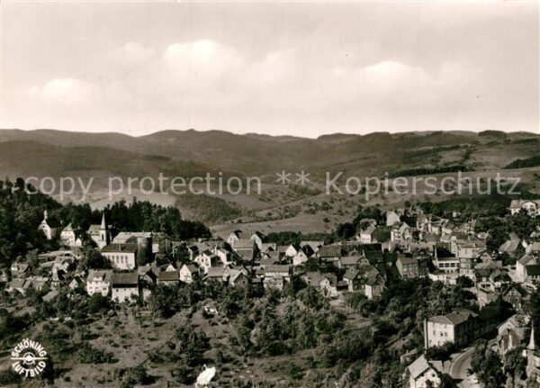 Lindenfels Odenwald Fliegeraufnahme