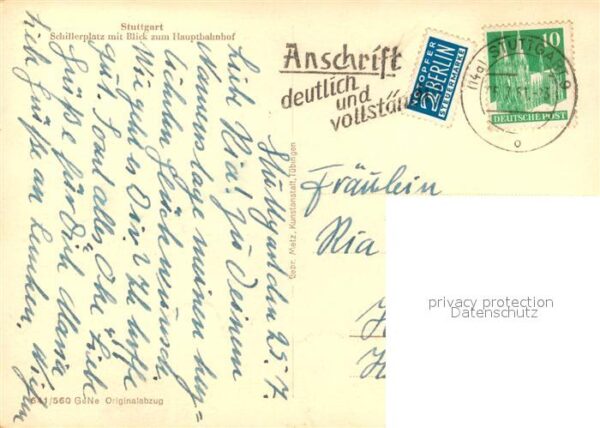 Stuttgart Schillerplatz Hauptbahnhof – Bild 2