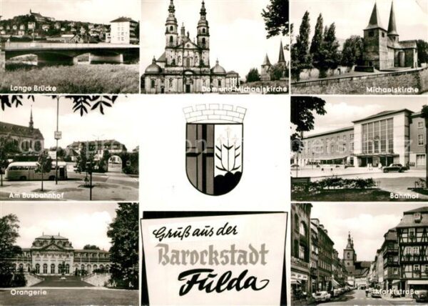 Fulda Bahnhof Orangerie Marktstrasse Michaels