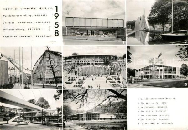 Bruxelles Bruessel Exposition Universelle Österreichische