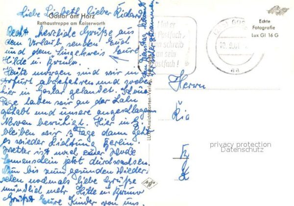 Goslar Rathaustreppe Kaiserworth – Bild 2