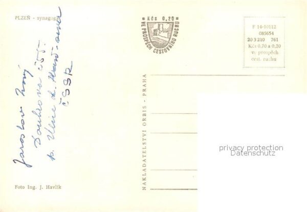 Plzen Pilsen Synagoga – Bild 2