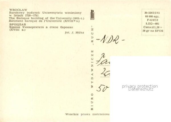 Wroclaw University – Bild 2