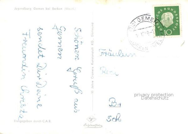 Gemen Fliegeraufnahme Jugendburg – Bild 2