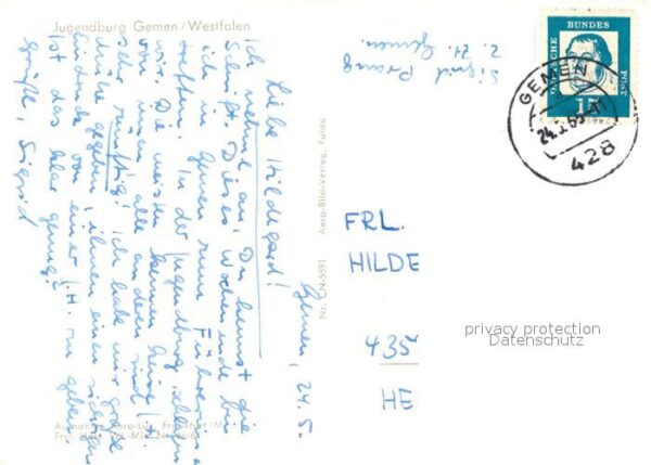 Gemen Fliegeraufnahme Jugendburg – Bild 2