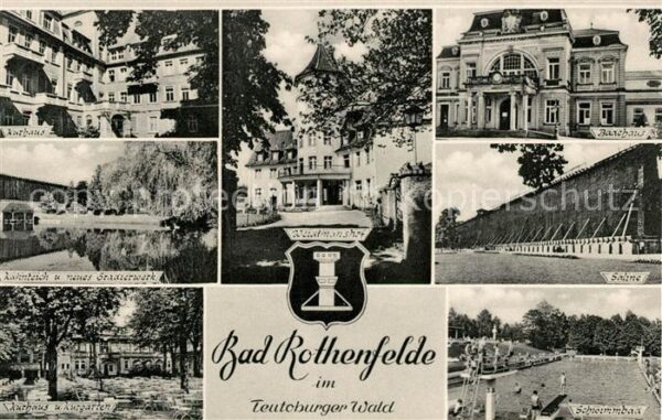 Bad Rothenfelde Saline Badehaus Kurhaus