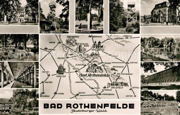 Bad Rothenfelde Saline Bismarckturm Kurhaus