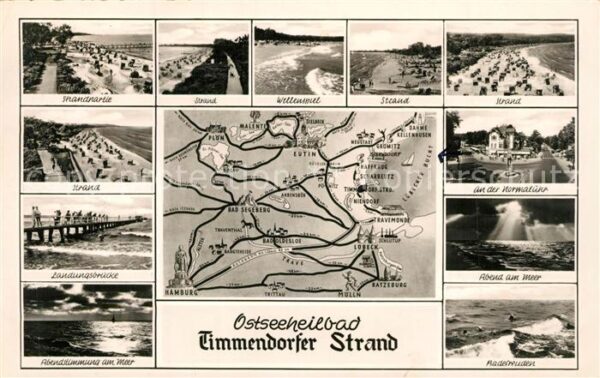 Timmendorfer Strand Landungsbrücke Strand