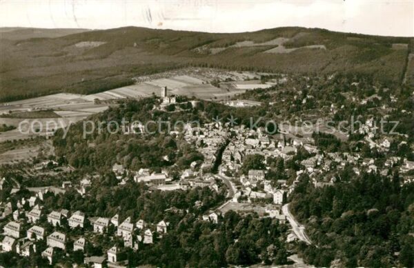 Koenigstein Taunus Fliegeraufnahme