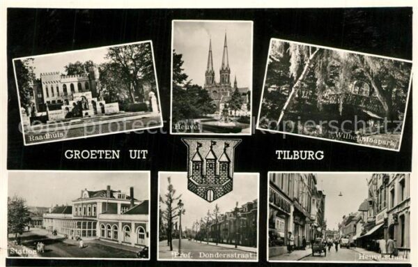 Tilburg Heuvel Raadhuis Wilhelminapark