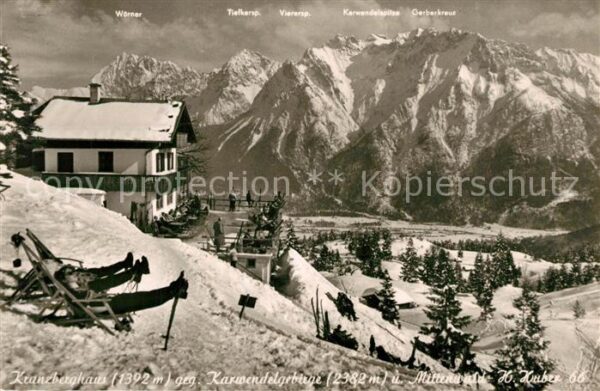 Kranzberghaus Wörner Viererspitze Gerberkreuz