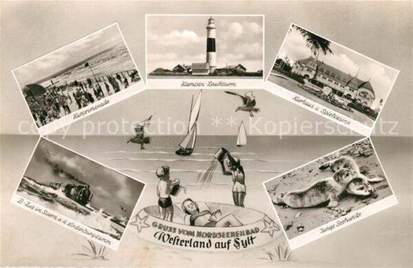 Westerland Sylt Kurhaus Spielcasino Kampen-Leuchtturm