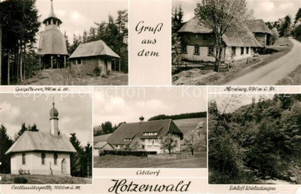 Atdorf Gasthaus Hotzenhof Schloss Wieladingen