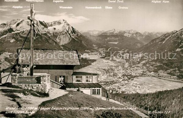 Garmisch-Partenkirchen Wankhaus Zugspitze Waxenstein Grainau