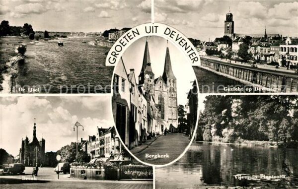 Deventer Bergkerk Ijsel Brink