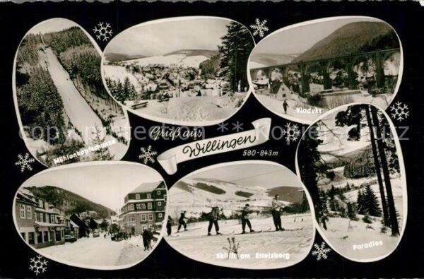Willingen Sauerland Mühlenkopfschanze Skilift Viadukt