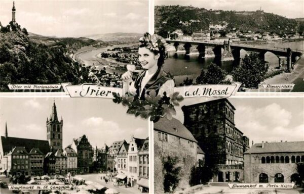 Trier Römerbrücke Blumenhof Porta Nigra Haupt