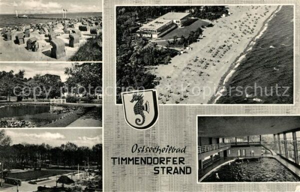 Timmendorfer Strand Fliegeraufnahme Hallenbad