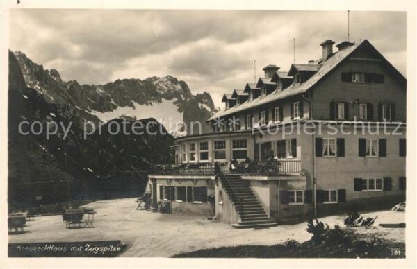 Zugspitze Kreuzeckhaus