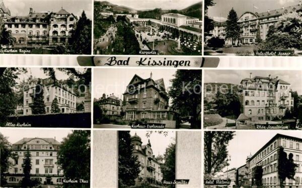 Bad Kissingen Palasthotel Sanner Rhön Sanatorium