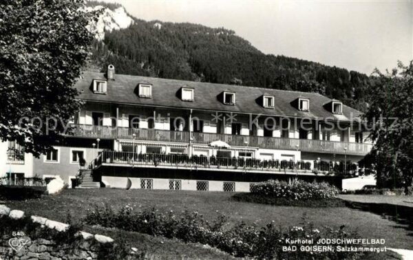 Bad Goisern Salzkammergut Kurhotel Jodschwefelbad