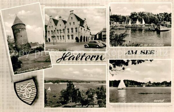 Haltern See Rathaus Siebenteufelsturm Seehof