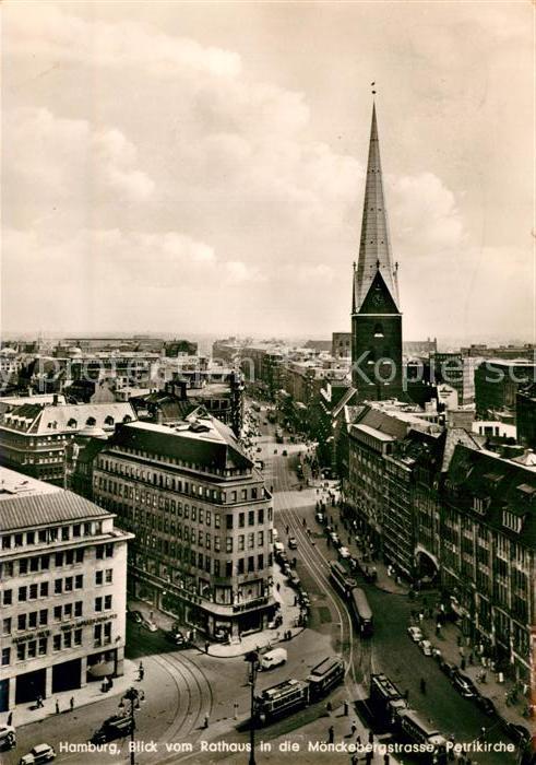 Hamburg Mönckebergstrasse Petrikirche