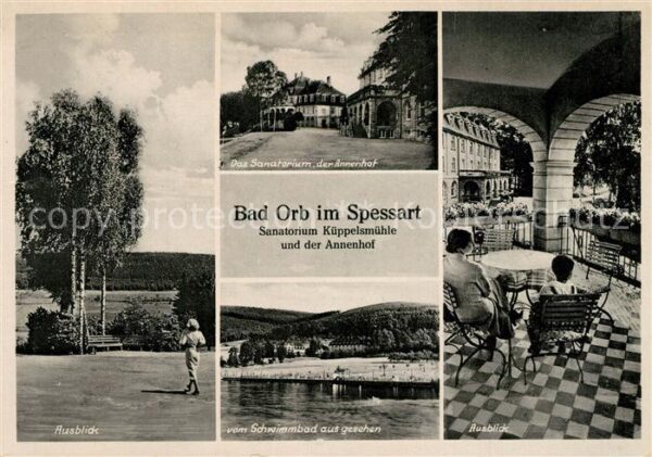 Bad Orb Sanatorium Küppelsmühle Annenhof