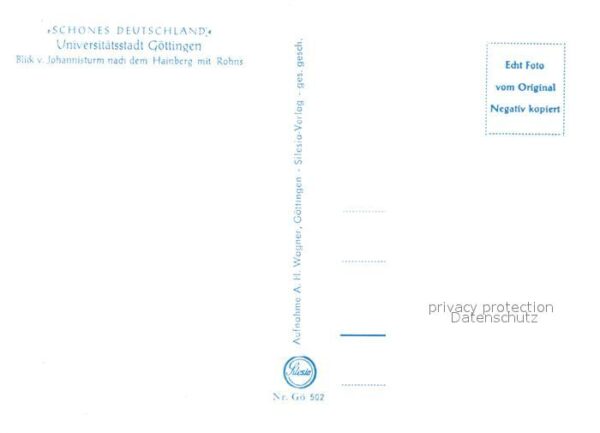 Goettingen Niedersachsen Hainberg Rohns – Bild 2