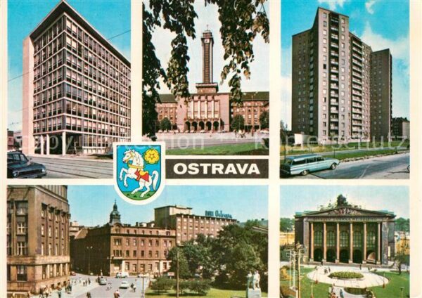 Ostrava Budova reditelstvi VZKG Nova radnice Ve