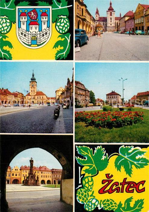 Zatec Hosfalkovo namesti Radnice Namesti Jana