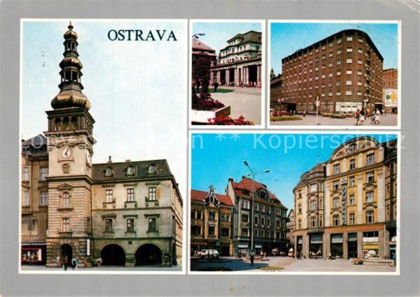 Ostrava Krajske mesto Sveeromoravskeho kraje st