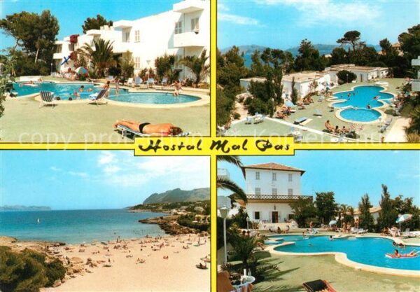 Alcudia Mallorca Hotel Mal Pas Swimmingpool Strand