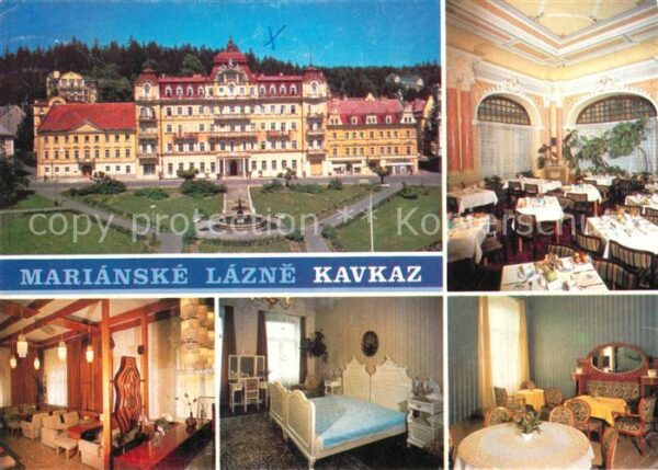 Marianske Lazne Lazensky dum Kavkaz