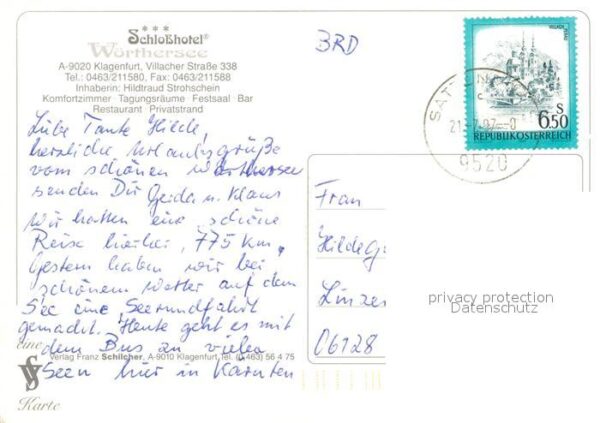 Klagenfurt Woerthersee Schlosshotel – Bild 2