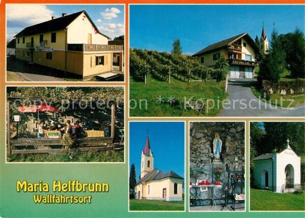 Ratschendorf Gasthaus Fauster Wallfahrtskirche Maria