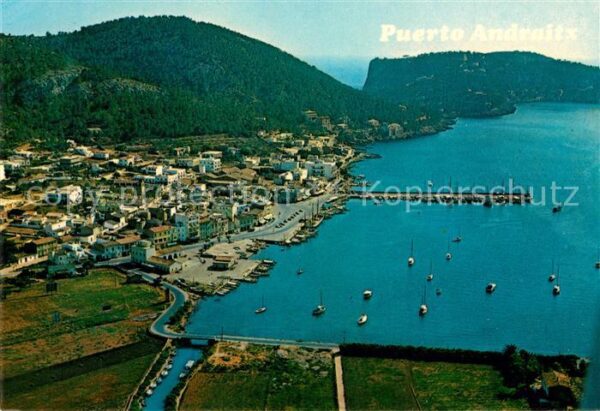 Andraitx Vista aerea del Puerto