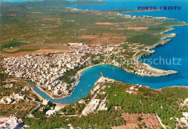 Porto Cristo Mallorca Fliegeraufnahme