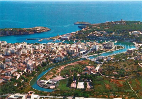 Porto Cristo Mallorca Fliegeraufnahme