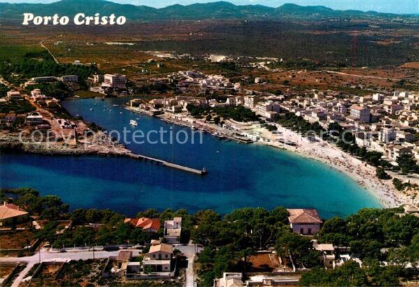 Porto Cristo Mallorca Fliegeraufnahme