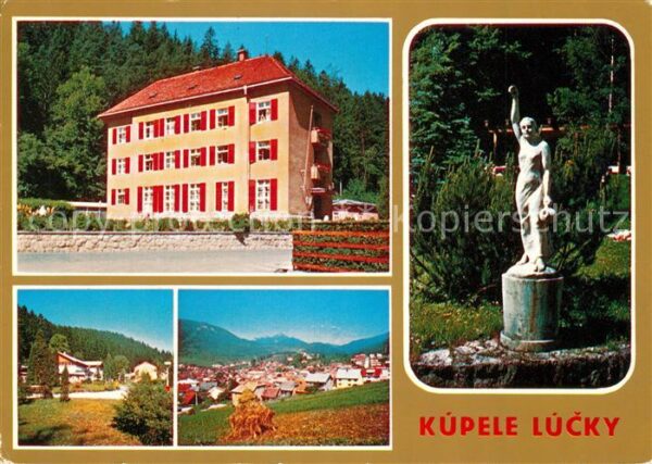 Kupele Lucky Teilansichten Skulptur